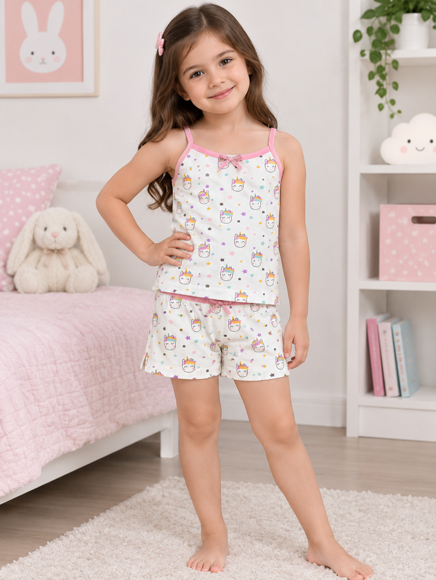 لباس زیر دخترانه طرح دار Defne Baby ترکیه